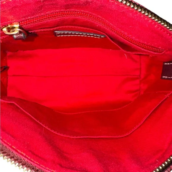 Dooney & Bourke Red Plaid Crossbody Bag - Picture 6 of 6